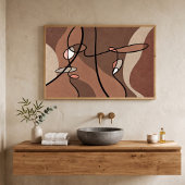 Abstracte Stille Beweging Poster