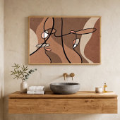 Abstracte Stille Beweging Poster