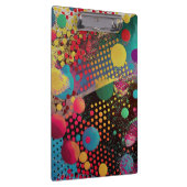 Abstracte stippen klembord (Rechts)