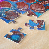 Abstracte Stippen Legpuzzel (Zijkant)
