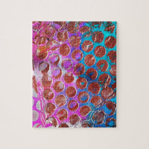 Abstracte Stippen Legpuzzel
