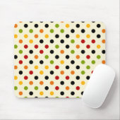 Abstracte Stippen Mousepad Muismat (Met muis)