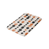 Abstracte stippen: Waterverf geometrie. Badmat (Gekanteld)