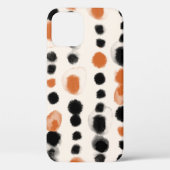 Abstracte stippen: Waterverf geometrie. Case-Mate iPhone Case (Achterkant)
