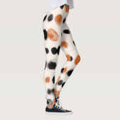 Abstracte stippen: Waterverf geometrie. Leggings (Rechts)