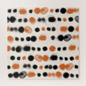 Abstracte stippen: Waterverf geometrie. Legpuzzel (Verticaal)