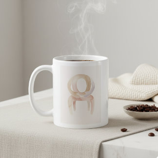 Abstracte stoel van comfort modern cadeau voor mam koffiemok