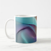 Abstracte stoftextuur in pasteltinten koffiemok (Links)