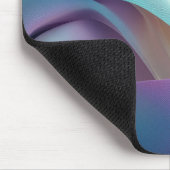 Abstracte stoftextuur in pasteltinten muismat (Hoek)