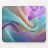 Abstracte stoftextuur in pasteltinten muismat (Voorkant)