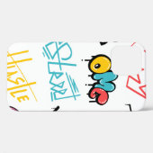 Abstracte straatgraffitikelelementen met g Case-Mate iPhone case (Achterkant (horizontaal))