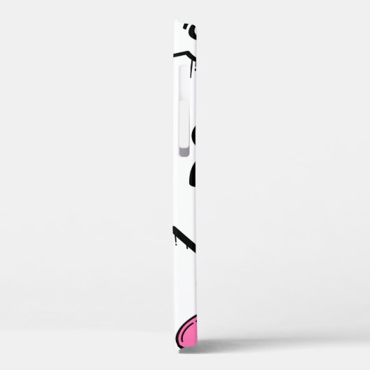 Abstracte straatgraffitikelelementen met g Case-Mate iPhone case (Achterkant / Links)