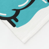 Abstracte straatgraffitikelelementen met g fleece deken (Hoek)