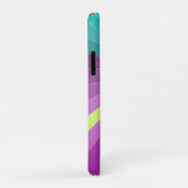 Abstracte stralen kleurrijke trilling Geometric Fu Case-Mate iPhone Case (Achterkant/rechts)