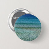 Abstracte strandachtergrond 42 ronde button 5,7 cm (Voorkant /achterkant)