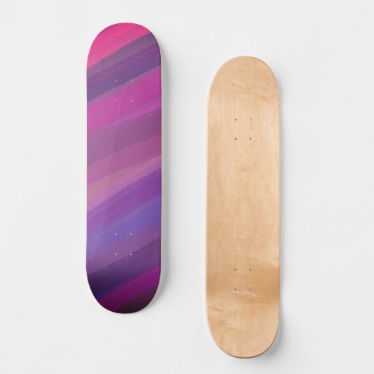 Abstracte Streaks Persoonlijk Skateboard (Voorkant)