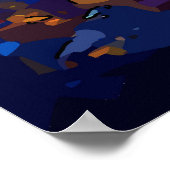 Abstracte Streetcar Poster (Hoek)