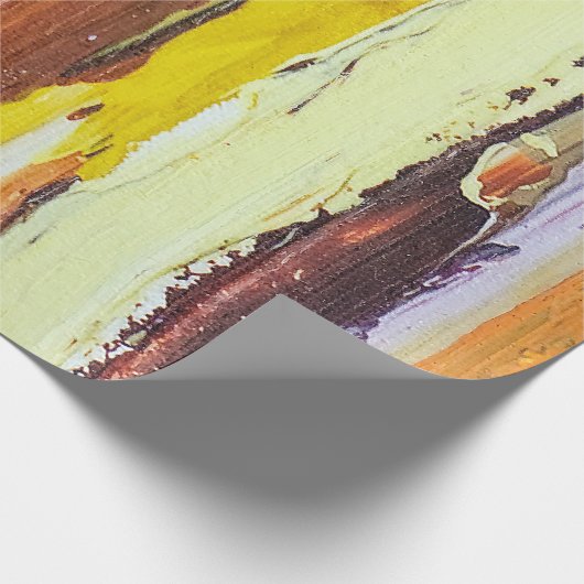 Abstracte strepen cadeaupapier (Hoek)