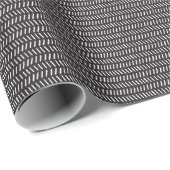 Abstracte Strepen Horizontale Achtergrond Cadeaupapier (Rol Hoek)