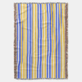 abstracte strepen kunst deken (Voorkant Verticaal)