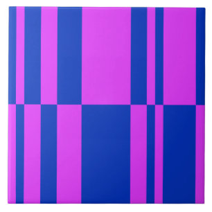 Abstracte strepen (op grote schaal) tegeltje