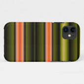 Abstracte strepen (Oranje, groen, Limoen, zwart) Case-Mate iPhone Case (Achterkant (horizontaal))