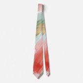Abstracte strepen stropdas (Voorkant)