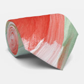 Abstracte strepen stropdas (Opgerold)