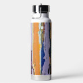 Abstracte strepen waterfles (Rechts)