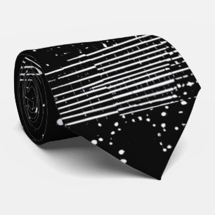 Abstracte Stripe Dot-Stropdas Stropdas