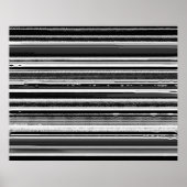 Abstracte stripes poster (Voorkant)