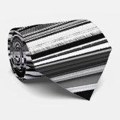 Abstracte stripes stropdas (Opgerold)