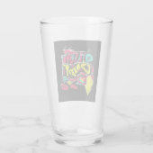 Abstracte strips graffiti sms grunge urban lippen glas (Achterkant)