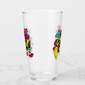 Abstracte strips graffiti stijl sms grunge urban c glas (Links)