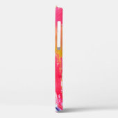 Abstracte stromen verven aan de wand. Moderne tex Case-Mate iPhone Case (Achterkant / Links)