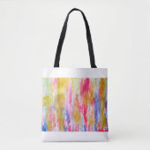 Abstracte stromen verven aan de wand. Moderne tex Tote Bag (Voorkant)