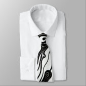 Abstracte stromende vloeibare wolken stropdas (Gebonden)