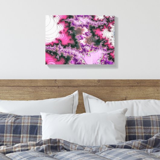 ABSTRACTE STROOM CANVAS AFDRUK (Insitu (Slaapkamer))