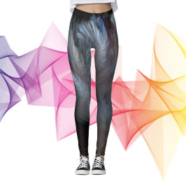 Abstracte stroom leggings