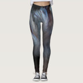 Abstracte stroom leggings (Voorkant)