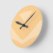 abstracte stroom ronde klok (Hoek)