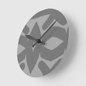 abstracte stroom ronde klok (Hoek)