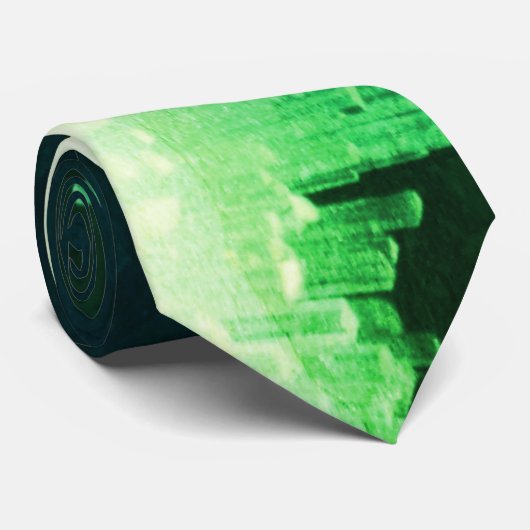 Abstracte Stropdas (Opgerold)