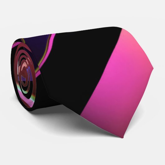 Abstracte Stropdas (Opgerold)