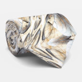 Abstracte Stropdas Beach Shell Colors (Opgerold)