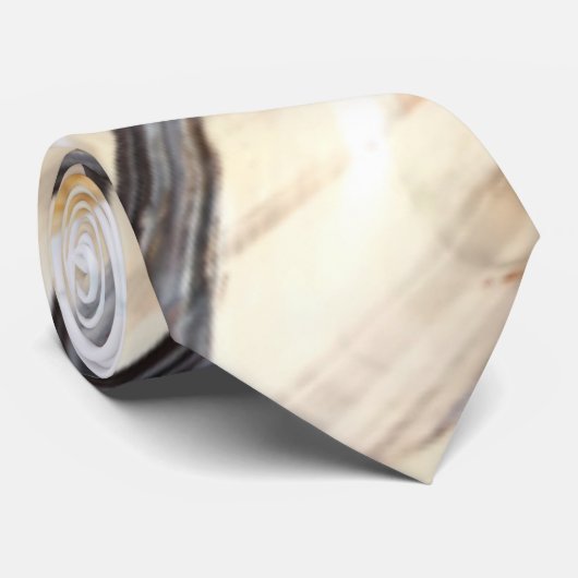 Abstracte Stropdas Beach Shell Colors (Opgerold)