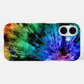 Abstracte stropdas Case-Mate iPhone case (Achterkant (horizontaal))