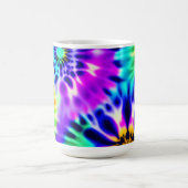Abstracte stropdas Dye Adire Pattern Koffiemok (Center)