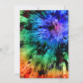 Abstracte stropdas feestdagenkaart (Voorkant)