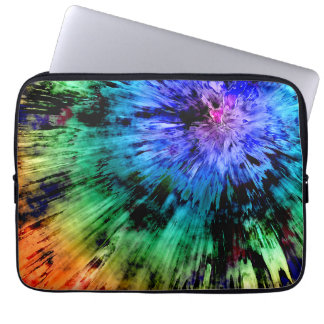 Abstracte stropdas laptop sleeve
